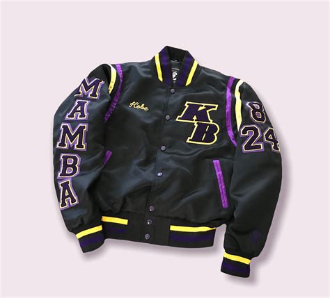 kobe championship jacket replica|kobe mamba clothing.